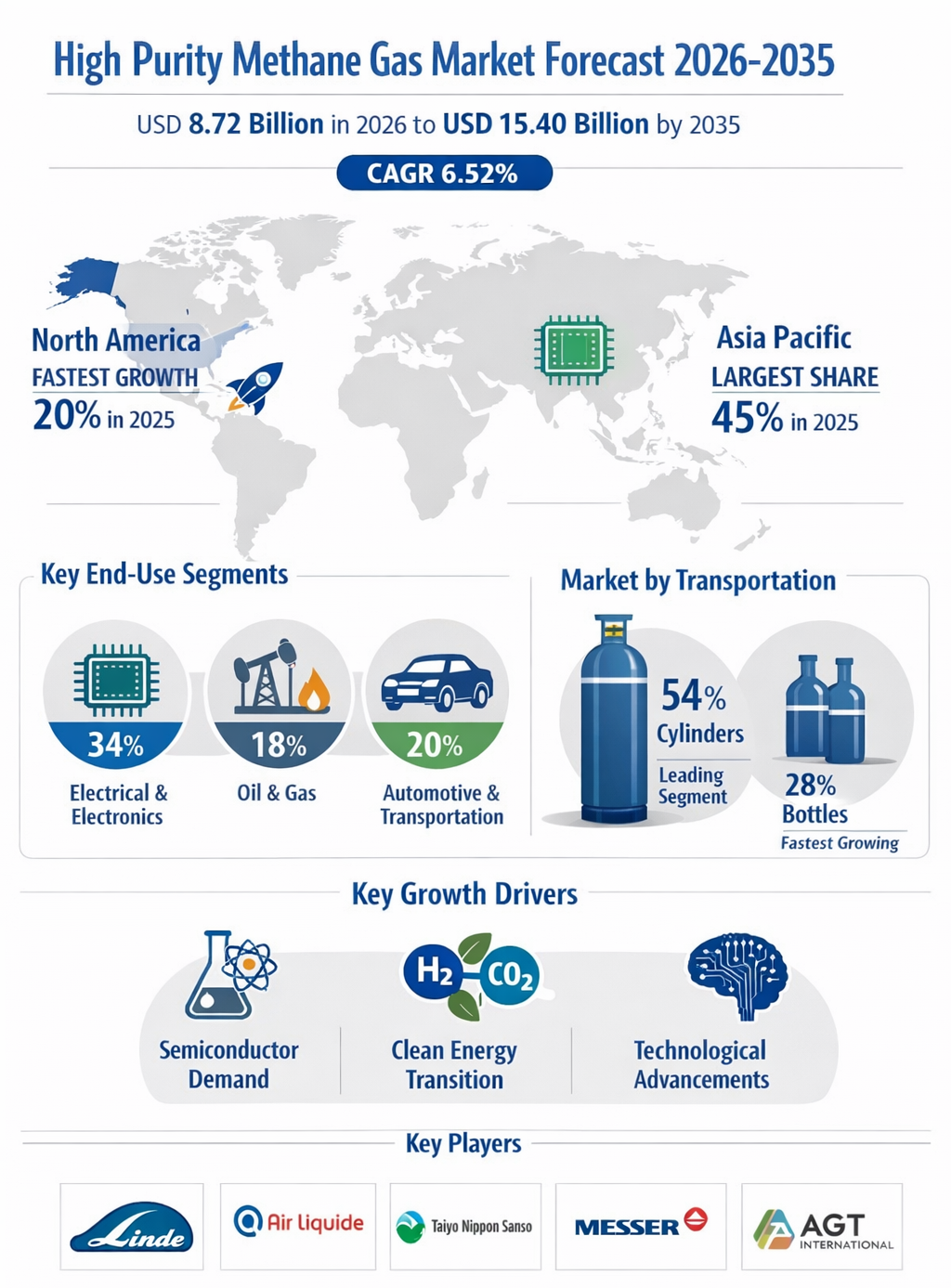 High Purity Methane Gas Market Forecast 2026-2035: Growth, Trends, and Strategic Insights