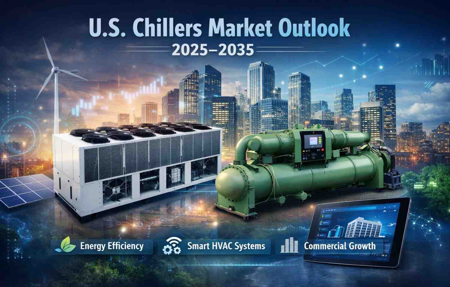 U.S. Chillers Market Size, Growth Forecast & Industry Analysis (2025–2035): Trends, Drivers, and Competitive Landscape