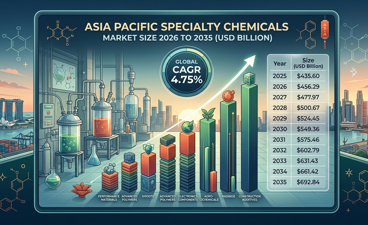 Asia Pacific Specialty Chemicals Market Analysis: Strategic Forecast and Industrial Growth Drivers Through 2035