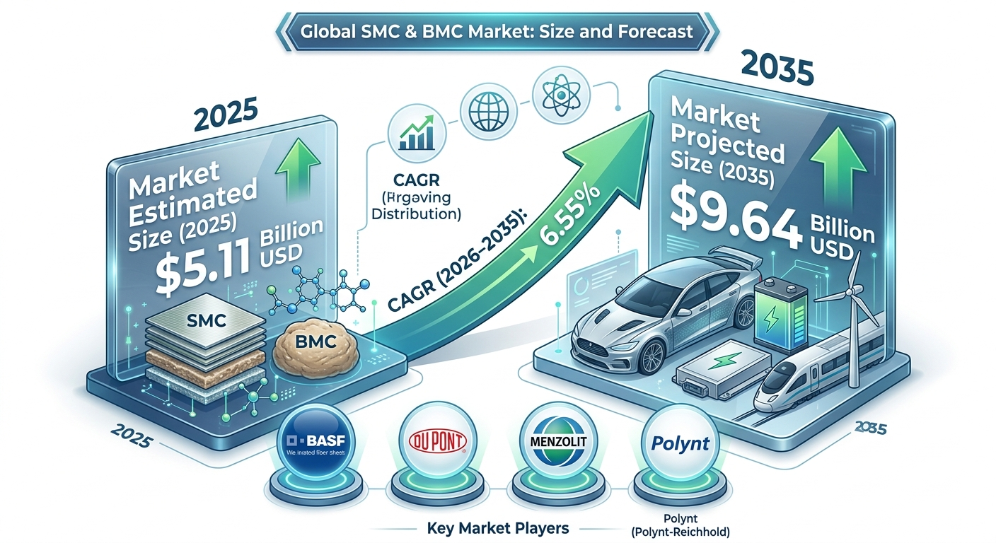 Engineering the Future: Global Sheet Molding and Bulk Molding Compound Market Outlook 2035