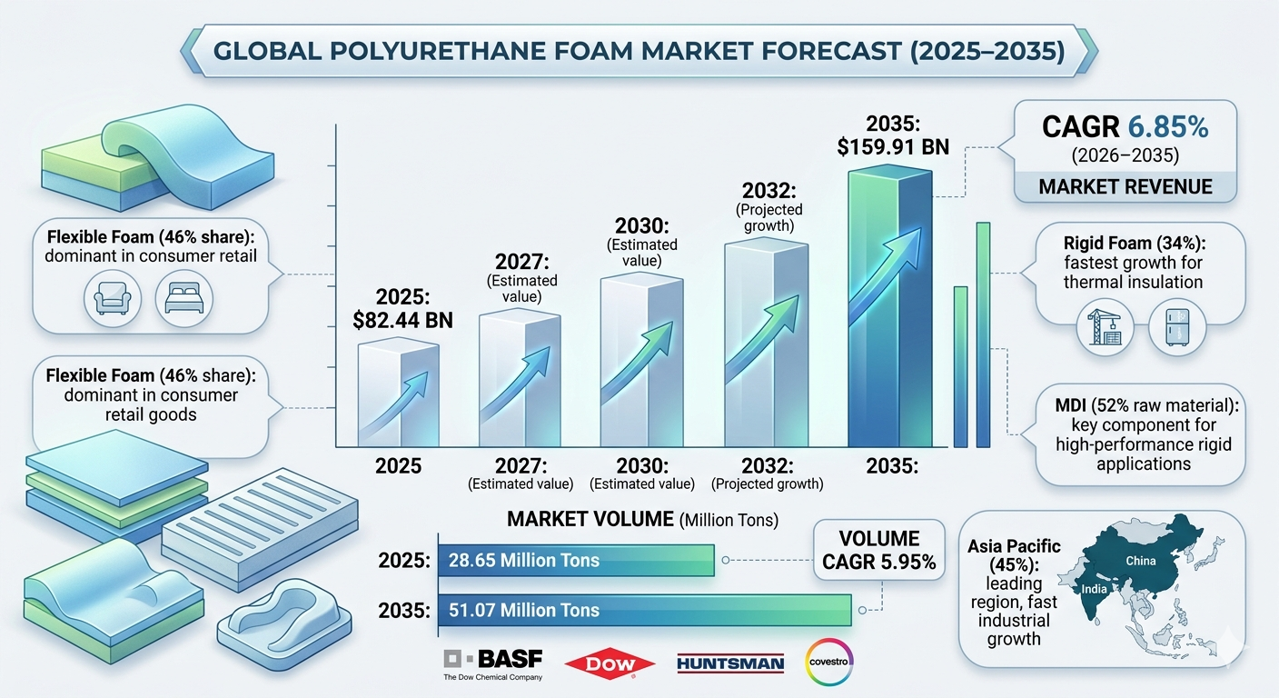 Global Polyurethane Foam Market: Architectural Insulation, Advanced Engineering, and Strategic Forecast (2026–2035)