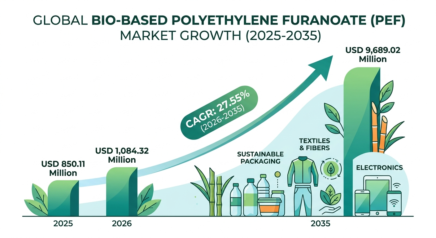 Bio-Based Polyethylene Furanoate (PEF) Market: The Future of Sustainable Packaging (2026–2035)