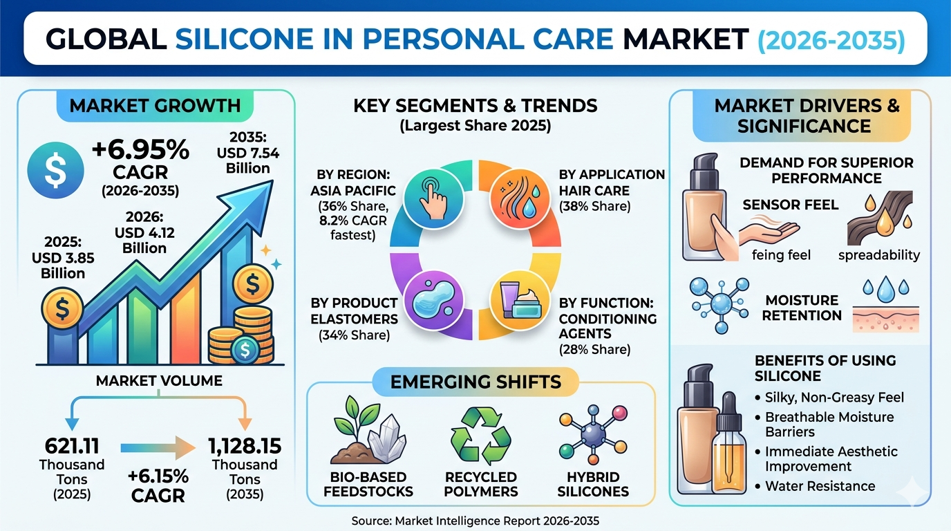 Global Silicone in Personal Care Market Intelligence Report: Strategic Insights and Engineering Forecasts (2026–2035)