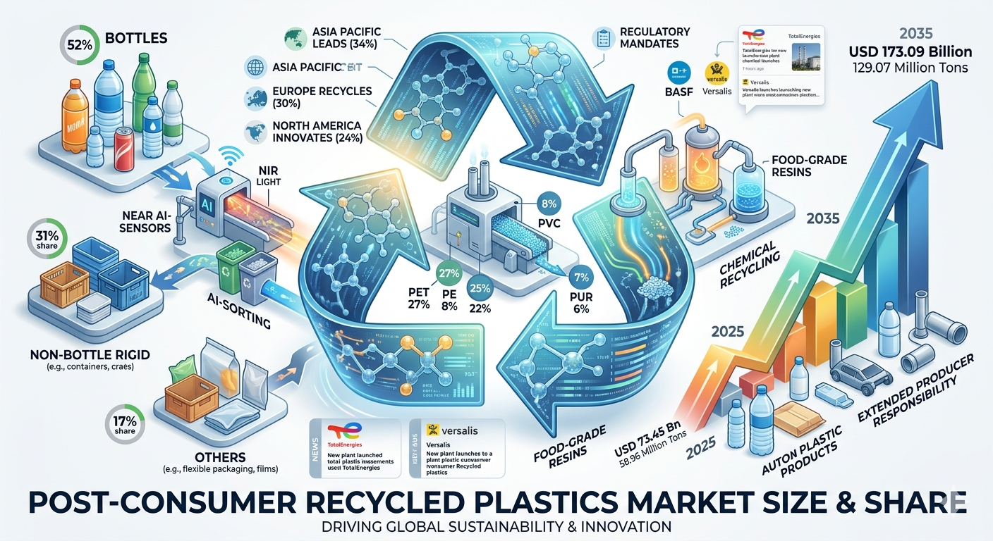 Unlocking Circularity: Post-Consumer Recycled Plastics Market Report
