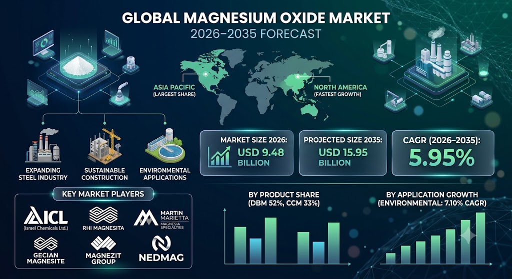 The Strategic Blueprint of the Global Magnesium Oxide Market: High-Purity Horizons and Refractory Resilience